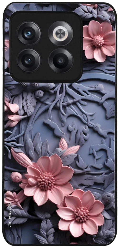 Θήκη Sonique 3D Flower Series για OnePlus 10T Ροζ 02