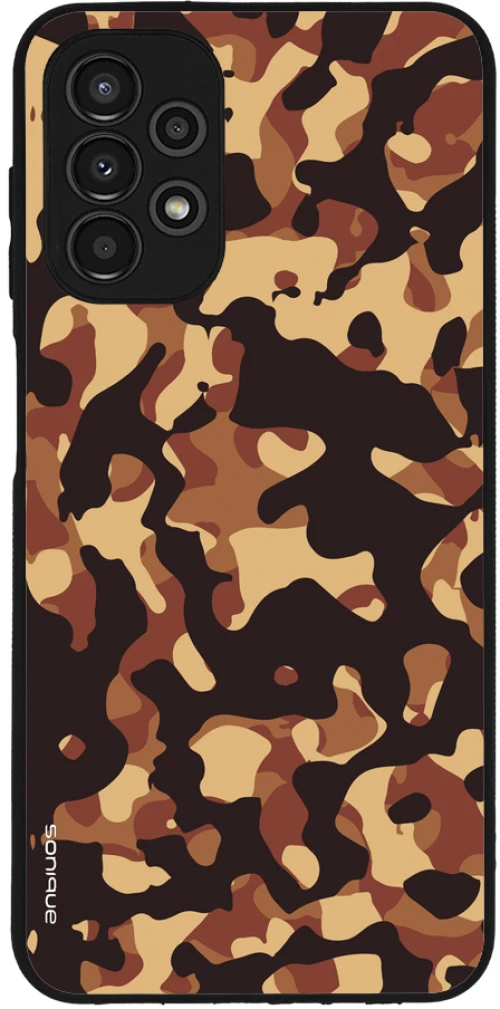 Θήκη Sonique Camouflage Army Series για Samsung Galaxy A13 4G Καφέ 01