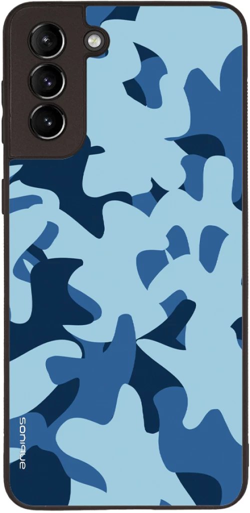 Θήκη Sonique Camouflage Army Series για Samsung Galaxy S21 Plus Μπλε