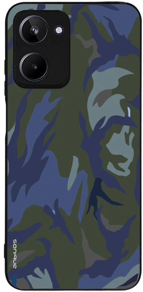 Θήκη Sonique Camouflage Army Series για Realme 10 4G Μπλε 01