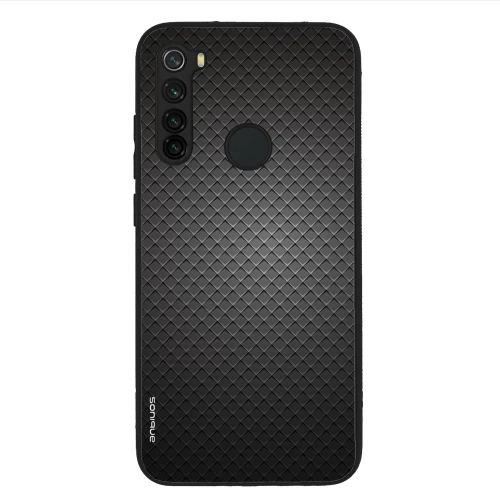 Θήκη Sonique Carbon Series για Xiaomi Redmi Note 8 / Redmi Note 8 2021 Γκρι