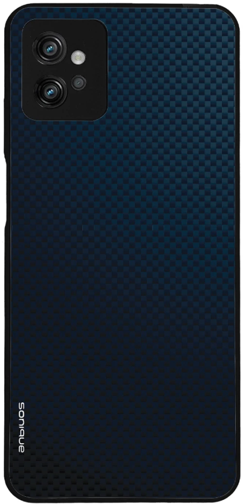 Θήκη Sonique Carbon Series για Motorola Moto G32 Μπλε