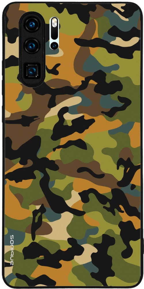 Θήκη Sonique Camouflage Army Series για Huawei P30 Pro Πράσινο 01