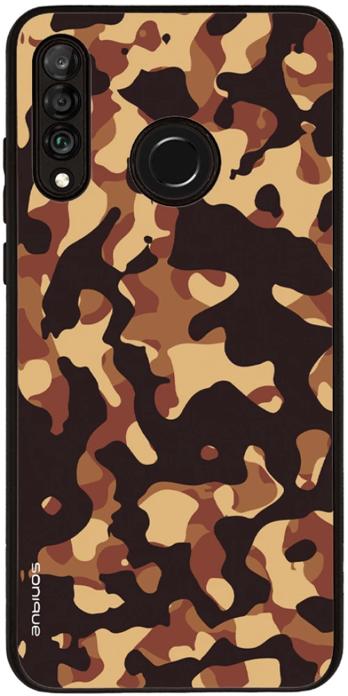 Θήκη Sonique Camouflage Army Series για Huawei P30 Lite Καφέ 01