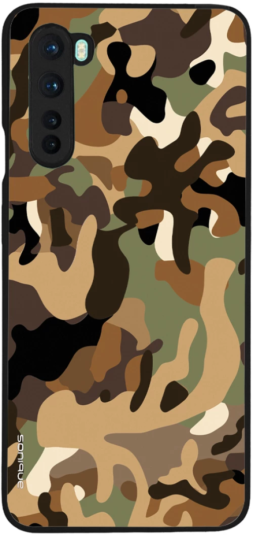 Θήκη Sonique Camouflage Army Series για OnePlus OnePlus Nord Καφέ