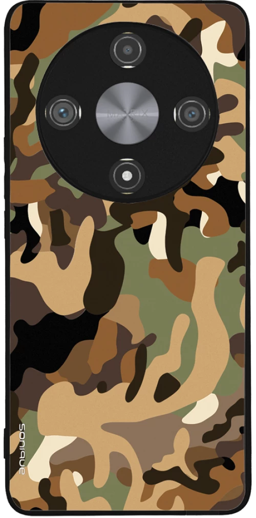 Θήκη Sonique Camouflage Army Series για Honor Magic6 Lite 5G Καφέ