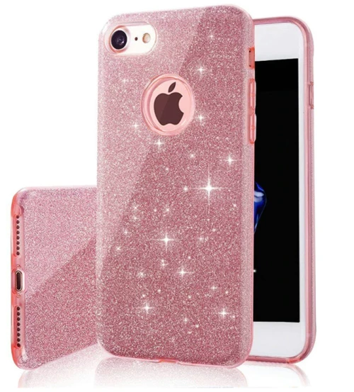 Glitter 3in1 case for Samsung Galaxy A12 / M12 pink