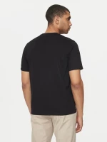 Guess ανδρικό βαμβακερό t-shirt regular fit μαύρο M4YI0AKCCM1-JBLK