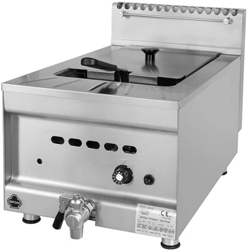 Φριτέζα 10lt αερίου SERGAS GF10