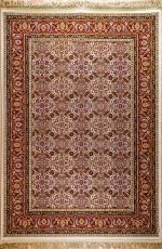 ΧΑΛΙ ORIAN 1180/Cream Red - Klonaras Home Fashion 160cmx230cm