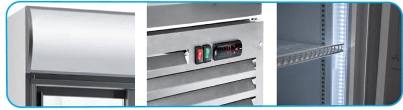 Βιτρίνα συντήρησης αναψυκτικών 852lt KLIMAITALIA CL113 TC SL WHITE