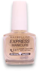Maybelline, Express Manicure 3 In 1 Ultra Strong, Nail Polish, 10 ml