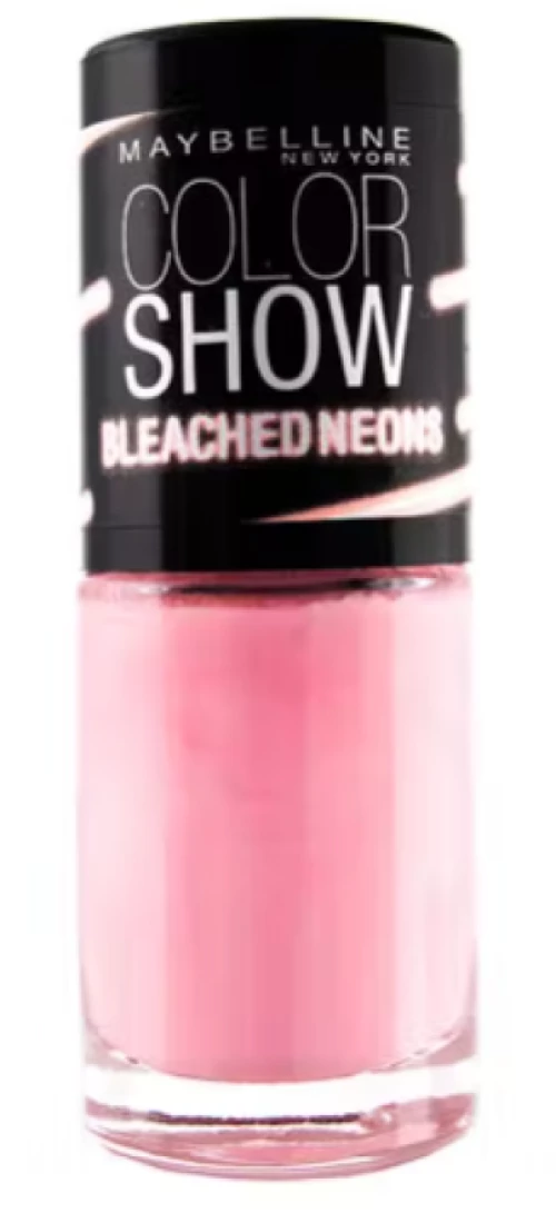 Maybelline, Color Show Bleached Neon, Nail Polish, Nr. 243, Tropink, 7 ml