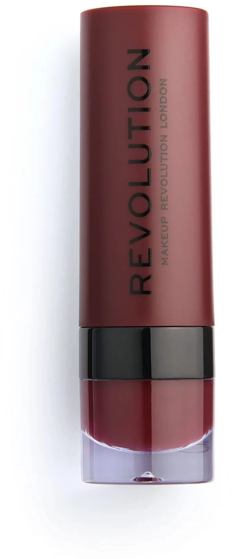 Makeup Revolution, REVOLUTION, Vegan, Matte, Cream Lipstick, 148, Plum, 3 g
