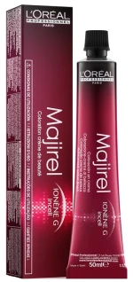 L'Oreal Professionnel, Majirel, Permanent Hair Dye, 6.15 Dark Mahogany Ash Blonde, 50 ml