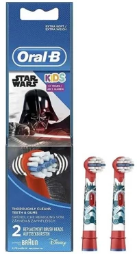 Oral-B Star Wars Ανταλλακτικές Κεφαλές Παιδικής Ηλεκτρικής Οδοντόβουρτσας Extra Soft 2τμχ