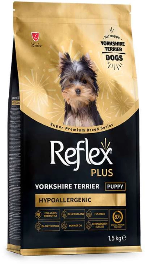 Reflex Plus Ξηρά Τροφή Σκύλου Yorkshire Terrier Puppy Hypoallergenic 1,5kg