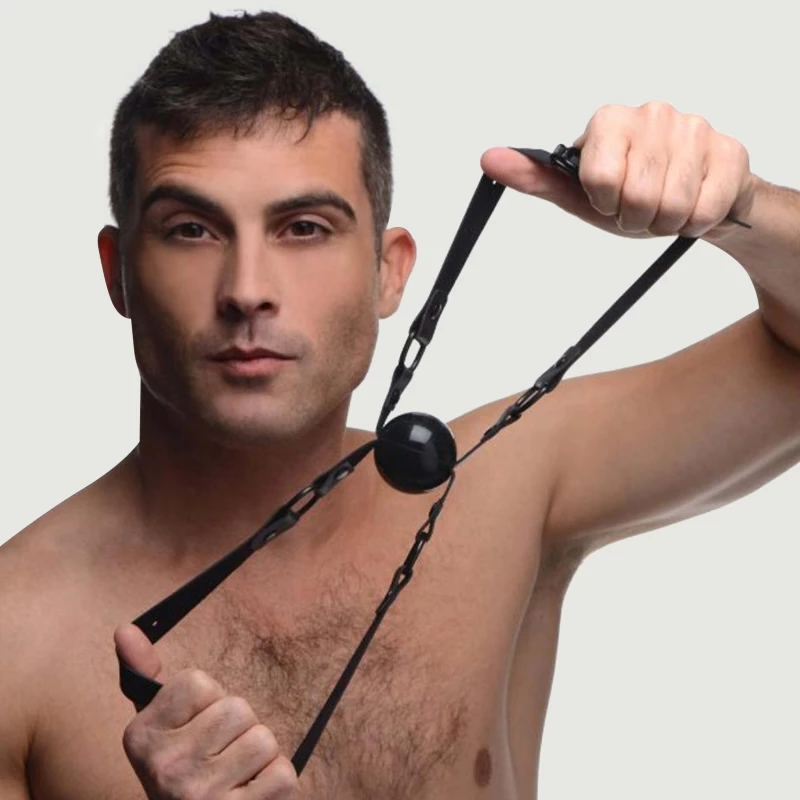 Σετ Φίμωτρα Doppleganger Silicone Double Mouth Gag