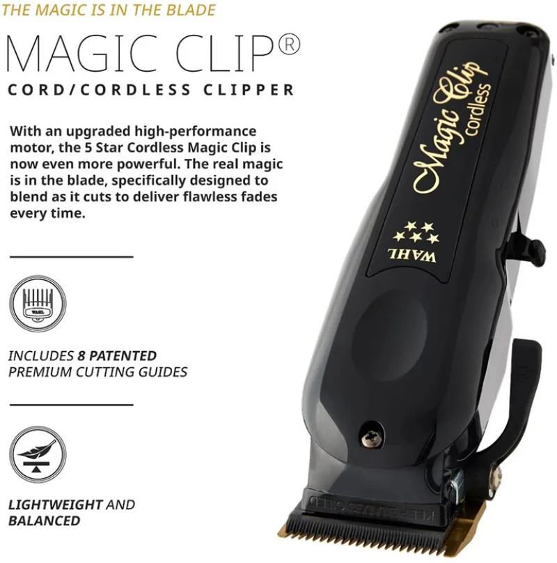 Wahl Professional Cordless Magic Clip BLACK 3026434