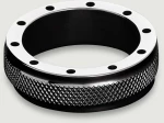 Μεταλλικό Δαχτυλίδι Πέους Cool & Knurl Metal Cock Ring 15x45mm - Ασημί