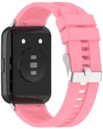 Λουράκι Σιλικόνης Silicone Band Για Huawei Watch Fit 2- Pink OEM