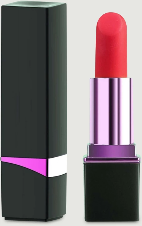 Δονητής Κραγιόν Mini Vibrating Lipstick Discreet Vibrator - Μαύρος