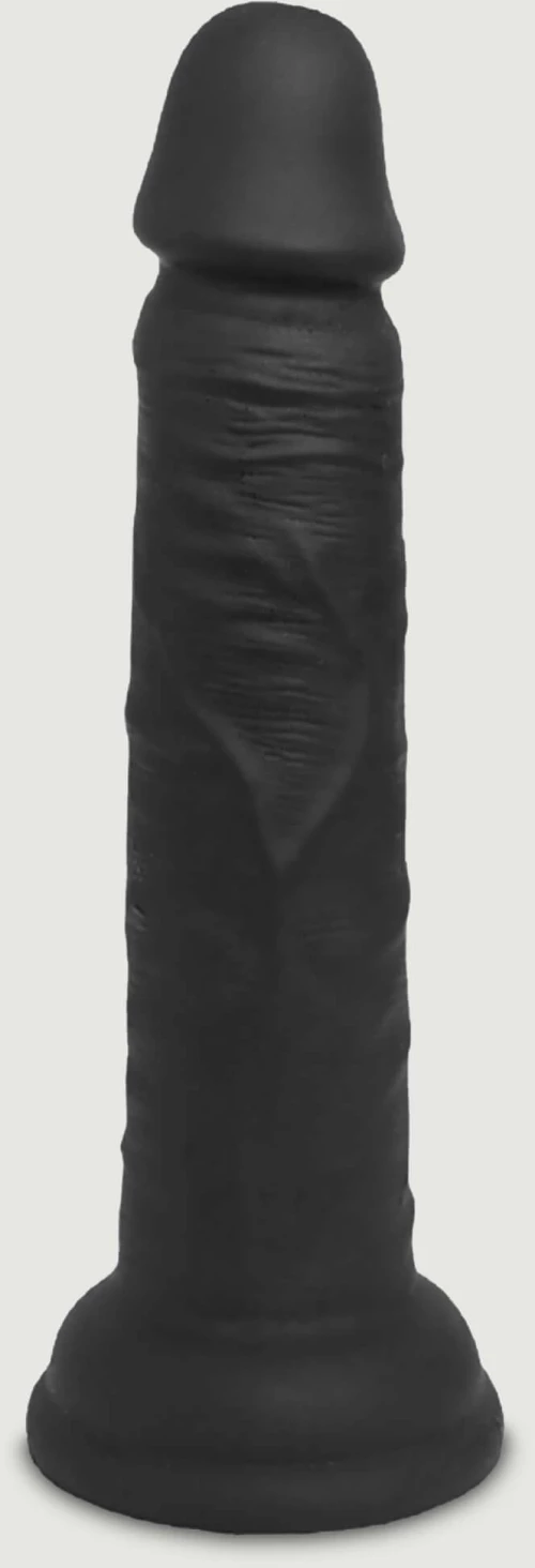 Ομοίωμα Πέους Σιλικόνης Με Βεντούζα Blake 17 cm Realistic Silicone Dildo with Suction Cup - Μαύρο
