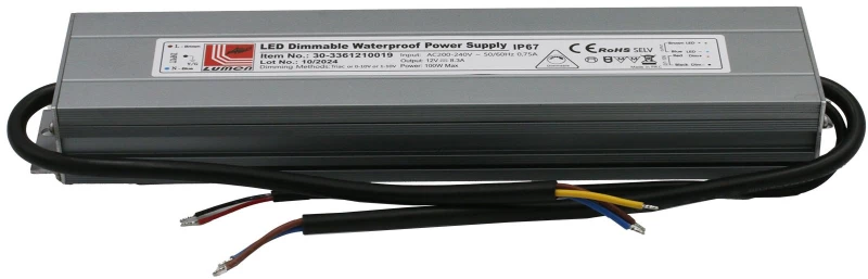 Adeleq Τροφοδοτικό Στεγανό Ντιμαριζόμενο 230V/12VDC 100W IP67 30-3361210019