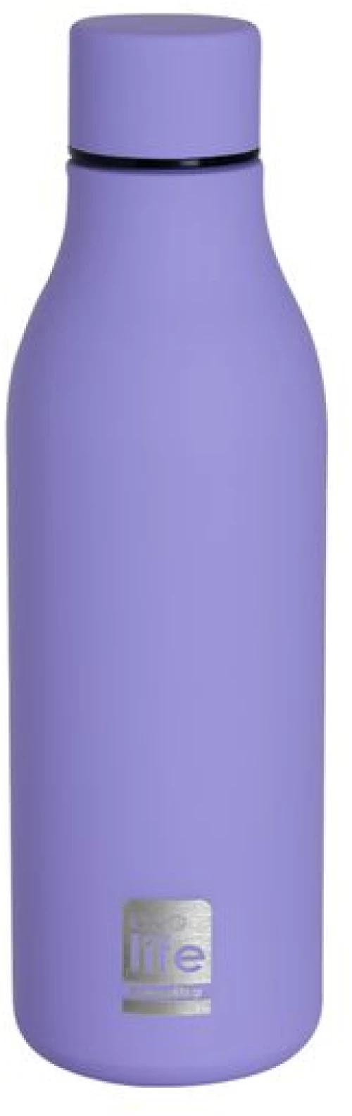 Ecolife Θερμός – Μπουκάλι 550ml Ανοξείδωτος Lavender 33-BO-2353