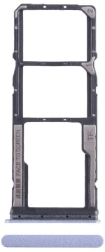 For Xiaomi Redmi 13C SIM Card Tray + SIM Card Tray + Micro SD Card Tray (Purple)