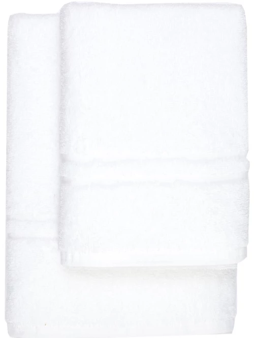 Πετσέτα Προσώπου (50x95) Μονόχρωμη Λευκή Borea
