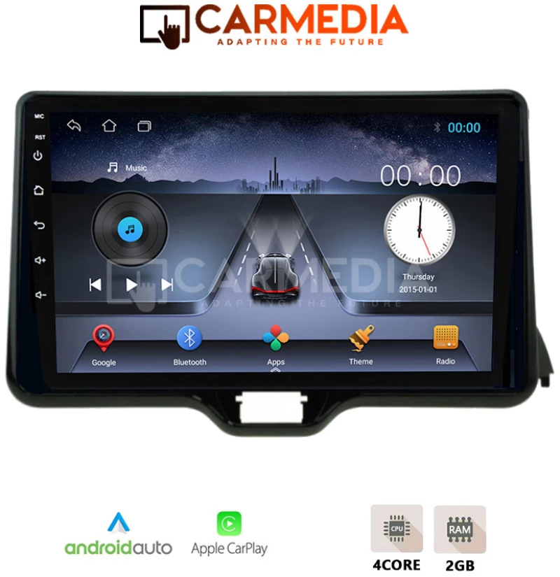 CARMEDIA CM210C-13 TABLET 10'' OEM TOYOTA YARIS 2020+