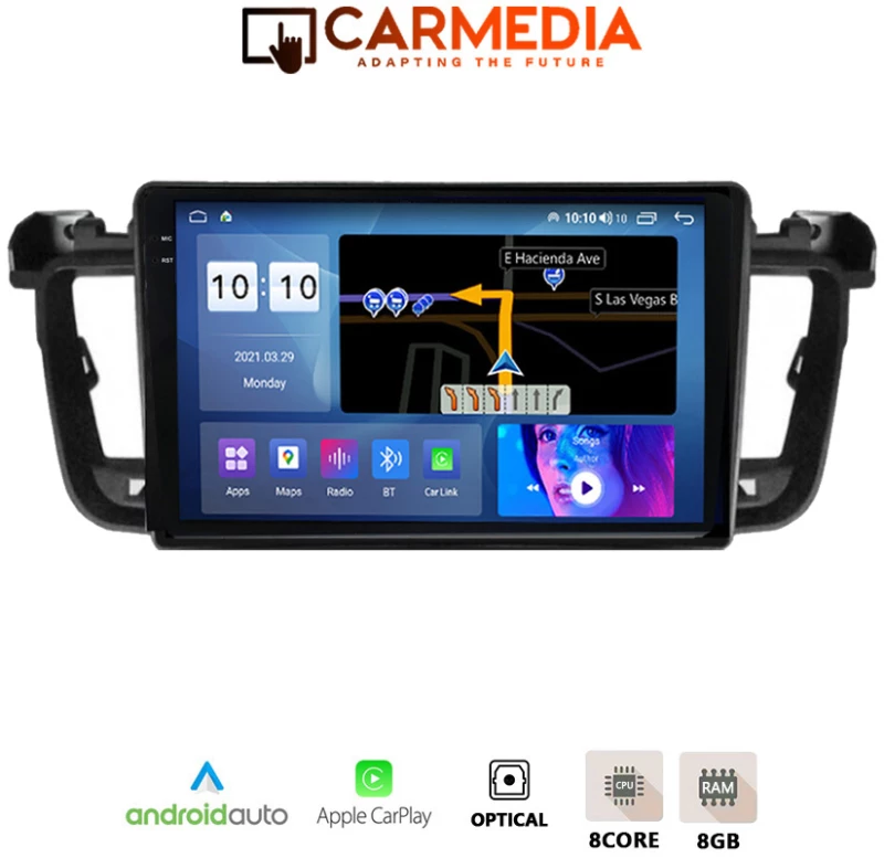 CARMEDIA CMDU4095-4 PRO PLUS TABLET 9.5'' OEM PEUGEOT 508 2010-2015