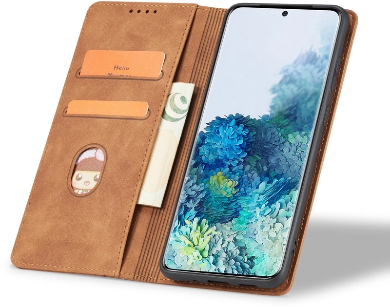 Θήκη OnePlus 12R Bodycell Book Case Πορτοφόλι - Brown (5206015079801)
