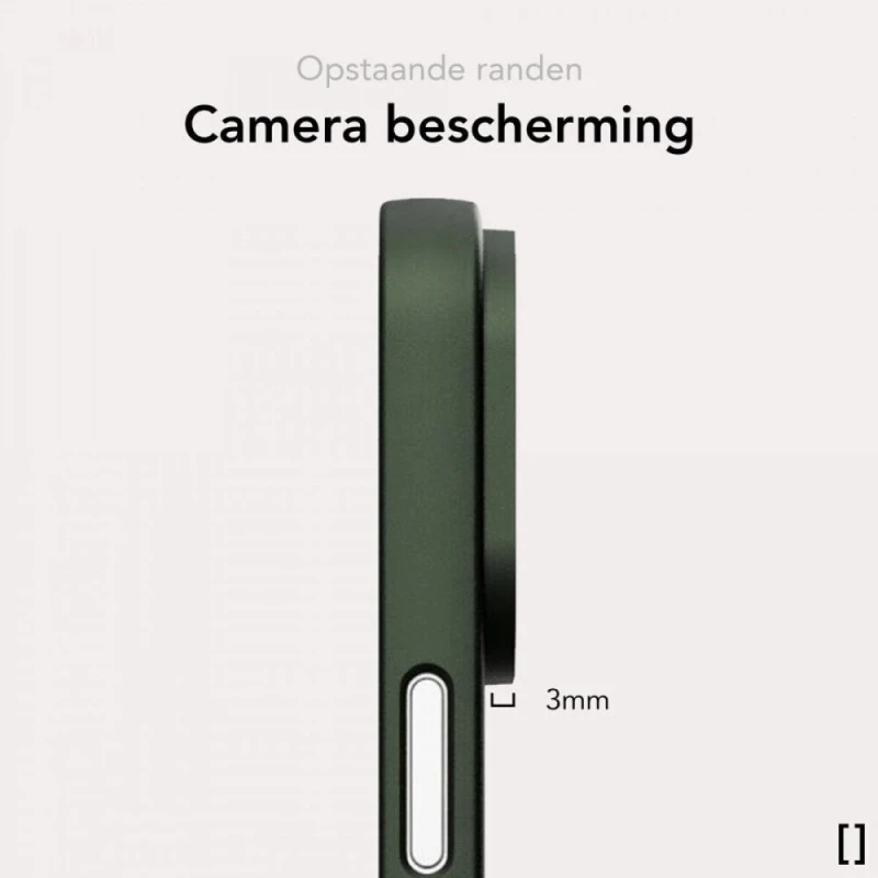 Θήκη iPhone 16 Plus Nekit Σκληρή με MagSafe 1mm - Green (8719246462870)