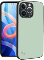 Θήκη iPhone 12 Pro Max Bodycell Vegan Cover Σκληρή - Light Green (5206015075599)