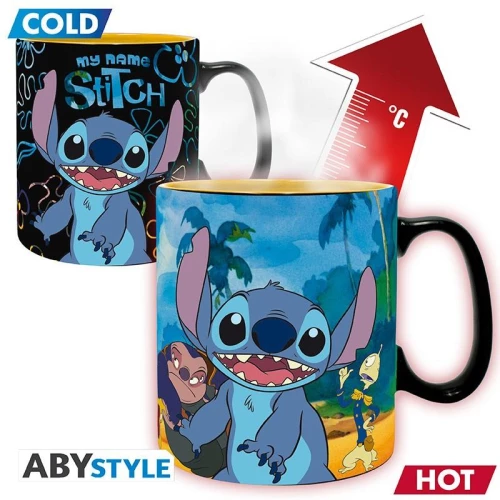 Abysse Lilo  Stitch Heat Change mug (460ml) (Abymug992)