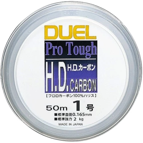 Duel H.D.Carbon Fluorocarbon 100% 50m - 0.370mm 0.370mm