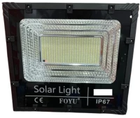 Foyu Στεγανός Ηλιακός Προβολέας LED 200W IP67 με Τηλεχειριστήριο F29