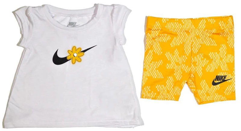 NIKE NIKE SPORT DAISY BIKE SHORT SET 16J082-Y1X