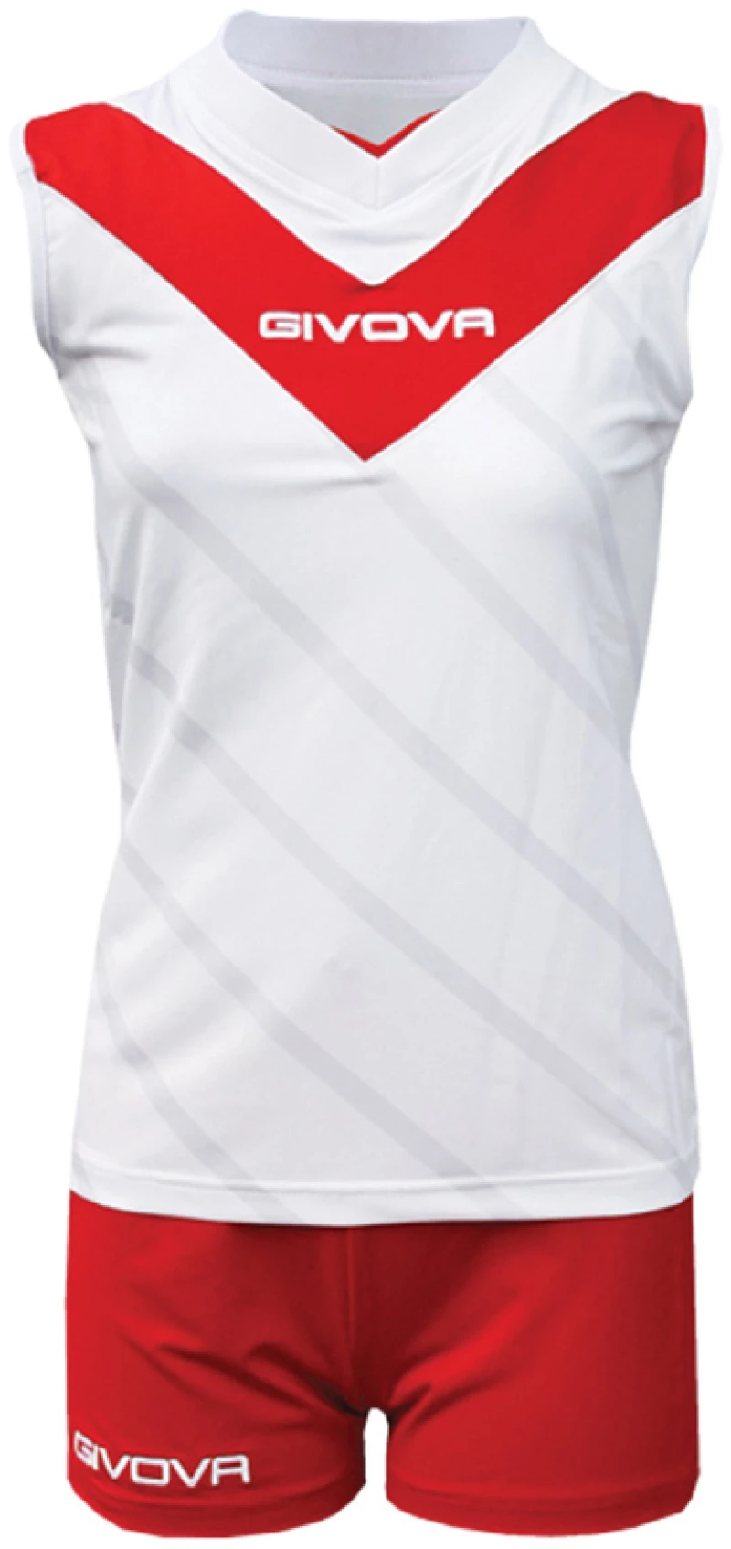 GIVOVA GIVOVA KIT VOLLEY WHT/RED KITV05-0312