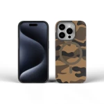FORCELL F-PROTECT Θήκη πλάτης Military με MagSafe για iPhone 16 Pro desert camo