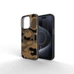 FORCELL F-PROTECT Θήκη πλάτης Military με MagSafe για iPhone 16 Pro desert camo