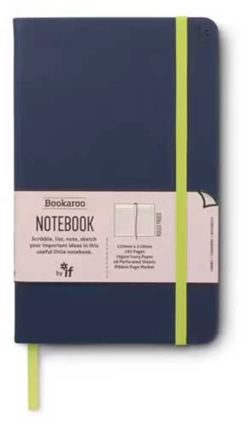 Σημειωματάριο IF Bookaroo A5-Μπλε
