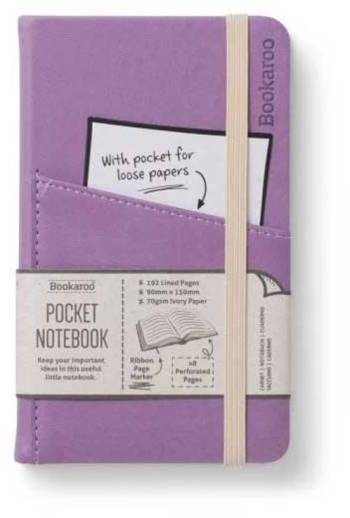 Σημειωματάριο If Bookaroo A6 - Aubergine