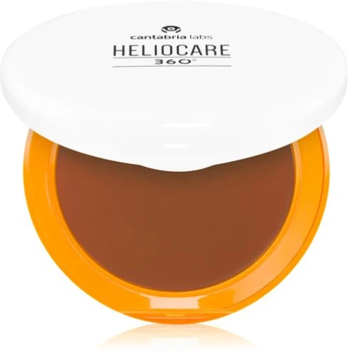 Heliocare 360º Αντηλιακή Πούδρα Με Χρώμα Oil-free Compact SPF 50+ Bronze (Μπρονζε) 10g