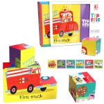 ToyMarkt Κύβοι 9τμχ Οχήματα