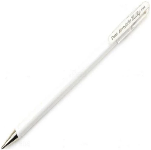 Στυλό Pentel K108PW Gel Pastel White