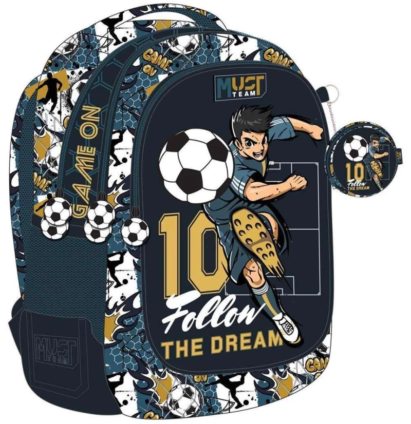 Τσάντα Πλάτης Must 32x18x43cm 3 Θήκες Football 000586169