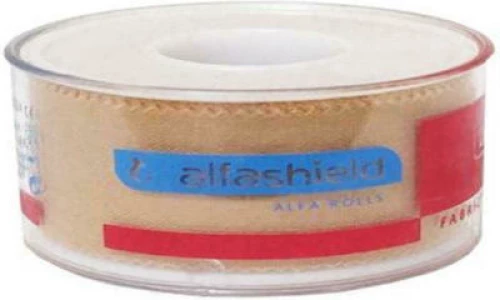 KARABINIS Medical Alfashield Alfa Rolls Υφασμάτινη Ταινία Στερέωσης 1.25cm x 5m